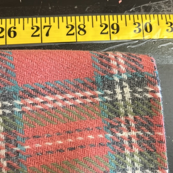 Vintage Hunt Club women’s pink plaid wool blend blazer size 12P - Picture 9 of 9